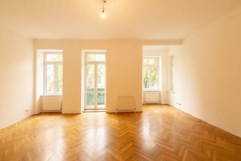 Peter-Jordan-Straße - repräsentativer 6 Zimmer Altbau mit Balkon und Gemeinschaftsgarten