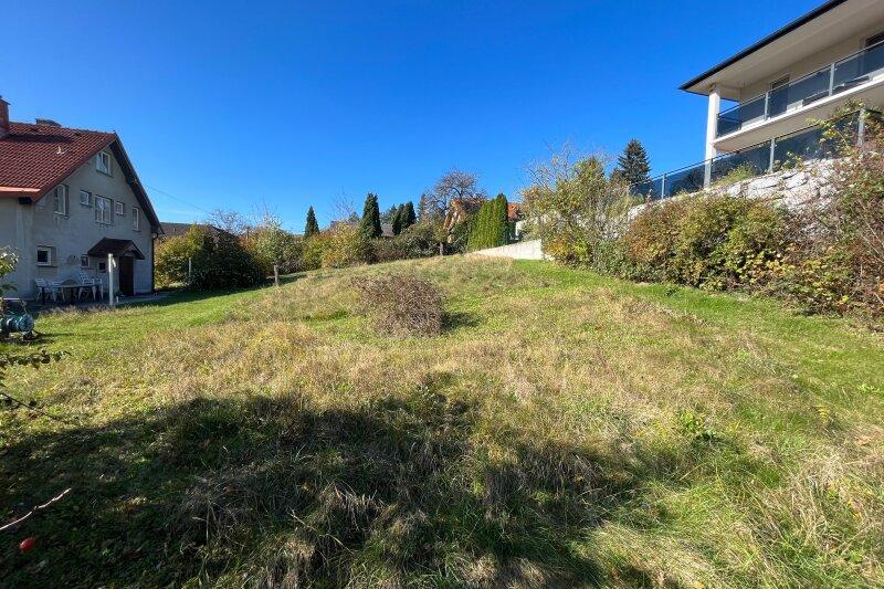 Grundstck von Ost nach West