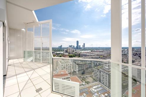 JETZT wird´s leywand. Das Wohnhochhaus am Nordbahnviertel - Rooftop mit Kaminanschluss (T195)