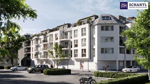 ZUM JUNGBRUNNEN! Hier lässt es sich leben... 3-Zimmer Wohnung mit Süd-Loggia! Beste Infrastruktur + Hochwertige Materialien + Garagenplatz optional!