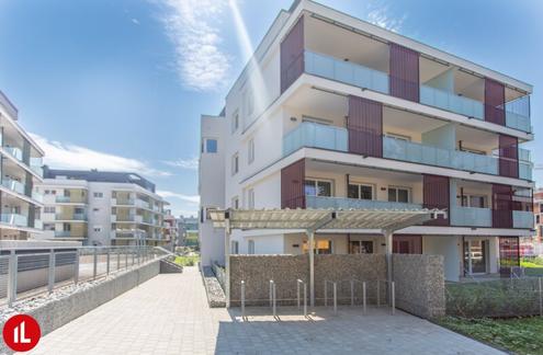 Stilvoll wohnen: Neubauwohnung mit Balkon in zentraler Lage