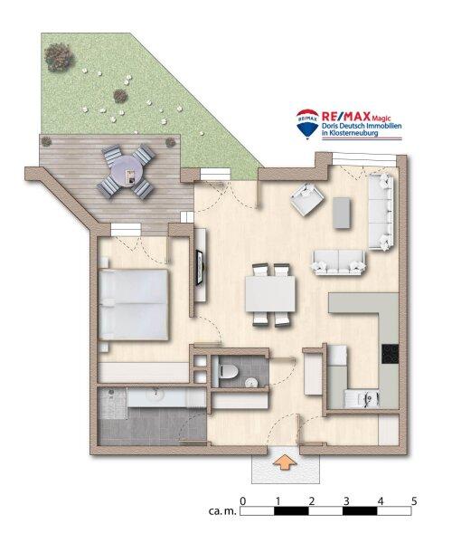 Grundriss mbliert