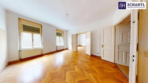 ALTBAU AT ITS BEST: Mitten in St. Leonhard in der Nähe der TU Graz! 4 Zimmer, Innenhofbalkon & wunderschöner Fischgrätparkett - gleich anfragen und begeistern lassen!