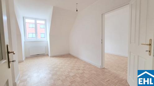 Kaufpreissenkung & GRATIS Goodie! Entdecken Sie die charmante Altbau-Oase im Dachgeschoß!