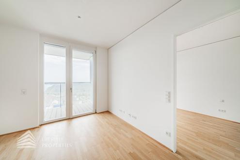 Erstbezug! 2-Zimmer Wohnung mit Loggia und Traumausblick, Nähe Neue Donau