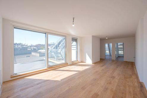 ++FonteFlats++ Fantastischer 4-Zimmer Dachgeschoss-ERSTBEZUG mit tollem Balkon