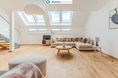 ERSTBEZUG: Feudale 3-Zimmer-Dachgescho�maisonette in ruhiger Top Lage mit S�d und West-Balkon und Lift - zentrumsnah DG Top 8