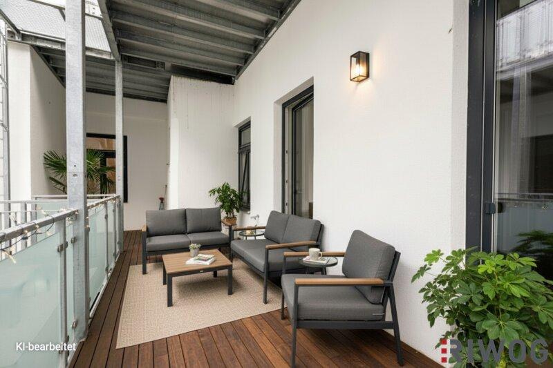 Balkon/Loggia KI-Bearbeitet