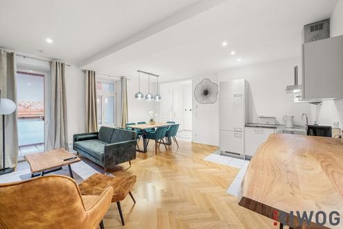 ALTBAU-BALKONWOHNUNG | SANIERTER STILALTBAU | Ca. 2 Min. zur U4 SCHÖNBRUNN | Ca. 15 Min. in den 1. Bezirk