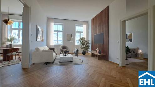 Luxuriöser Erstbezug in Altbau mit  Balkon in 1180 Wien - Wohnen auf höchstem Niveau!