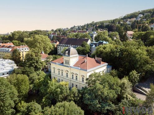 Repräsentative Villa | 133m² Stilaltbauwohnung mit traumhaften Fernblick & 4,40m Raumhöhe | Balkon geplant | sanierungsbedürftig