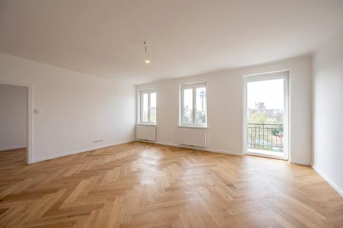 ++NEU++ generalsanierte 3-Zimmer Neubauwohnung mit Balkon direkt beim Schweizer Garten!