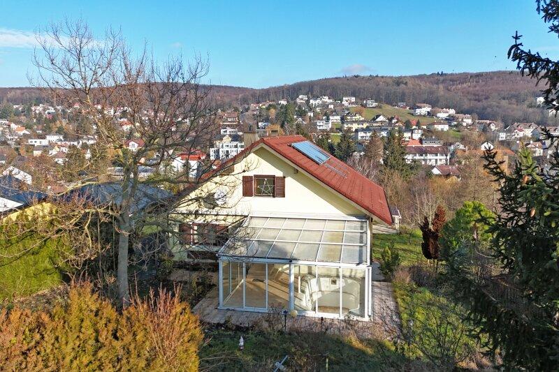 Sdwestansicht mit Wintergarten