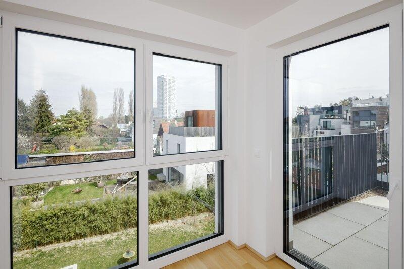 Ausblick Schlafzimmer