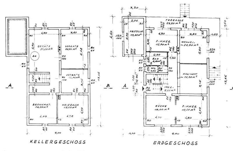 Grundriss Skizze