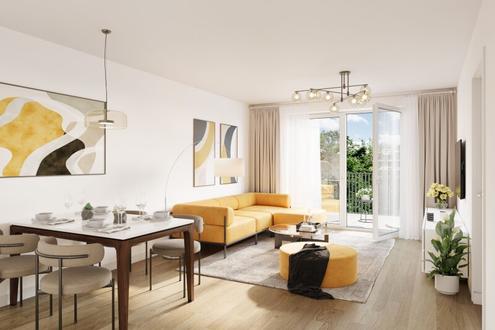 Ankommen und wohlfühlen im GRAND GARDEN - 2-Zimmer-Wohnung nahe Wilhelminenberg