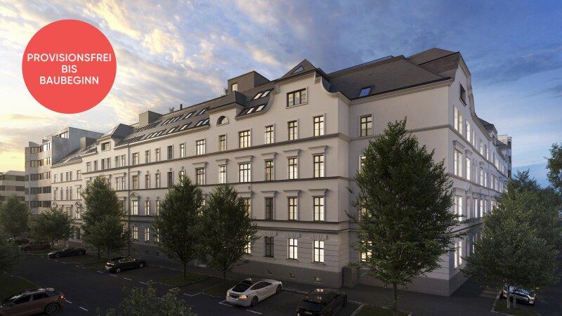 Roseggergasse |Fassade Abend