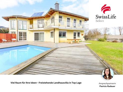 Exklusiv - Alleinstehend - Eindrucksvoll - Landhausvilla vor den Toren Salzburgs