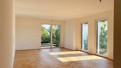 Moderne Architektur inmitten der Natur - Hochwertige 3-Zimmer Wohnung mit Balkon!