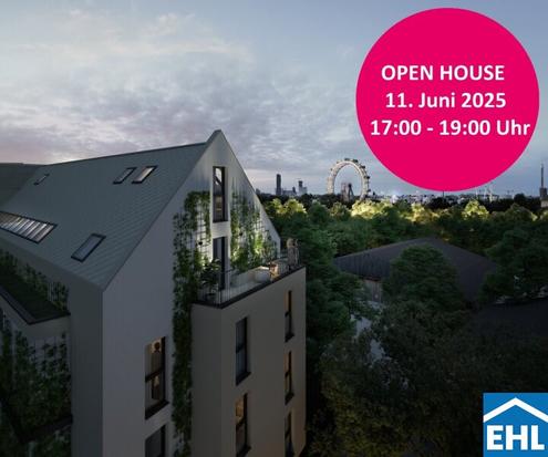 Einzigartiger Ausblick auf den Prater - Leben im 