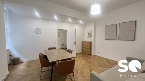 # SQ - MÖBELIERTE 2 ZIMMER N NÄHE U2 TABORSTRASSE/AUGARTEN - BLUMAUERGASSE