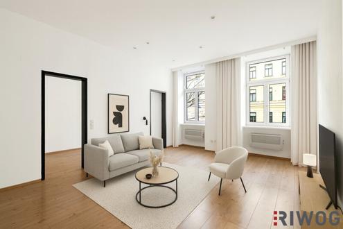 TOP STARTERWOHNUNG - 2 ZIMMER ALTBAUWOHNUNG MIT HOHEN RÄUMEN - SOFORT BEZIEHBAR - NÄHE HANNOVERMARKT UND U6