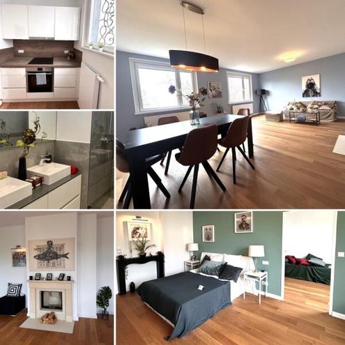 Stilvoller Erstbezug nach Modernisierung: Lichtdurchflutete 3 Zimmer-Wohnung in idyllischer Ruhelage im 19. Bezirk