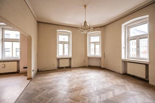 ++NEU++  3-Zimmer Altbau-Eck-Wohnung! viel Ausbaupotential!