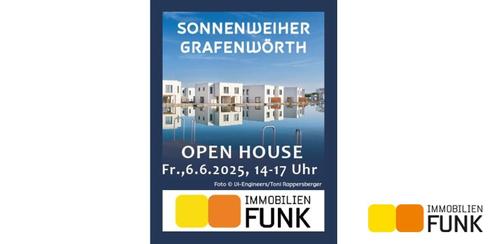 Mein Haus am See. Sonnenweiher Grafenwörth. Open House am Fr.,6.6., 14 bis 17 Uhr. Am Werd 33.