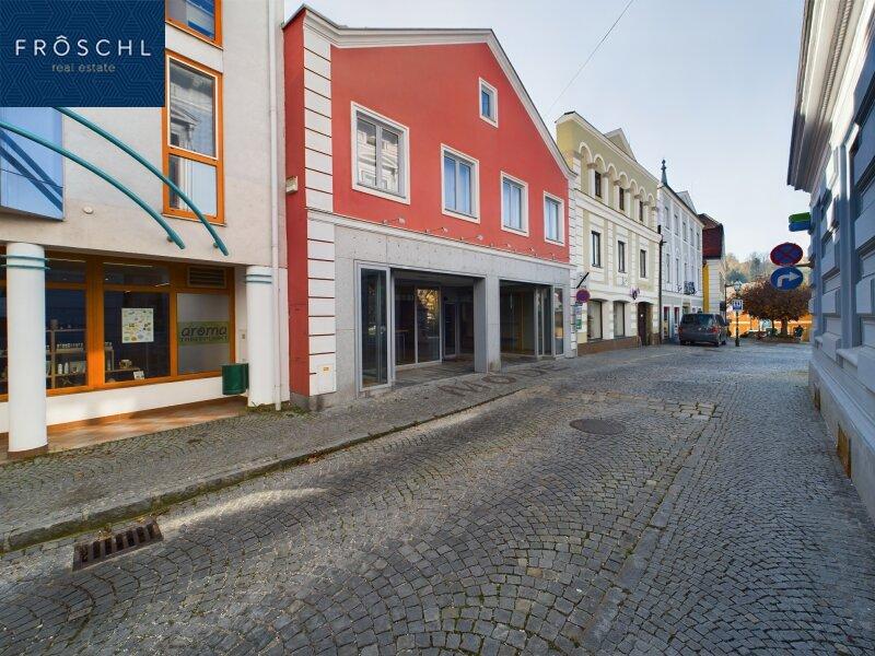 Seitenansicht Richtung Hauptplatz von der Schulgasse