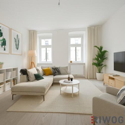 U-Bahn- und Marktnähe | 2-Zimmer-Altbauwohnung mit hofseitigem Schlafzimmer & Einbauküche | sofort bezugsbereit