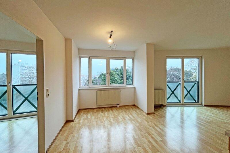 Wohn-Essbereich Richtung Schlafzimmer