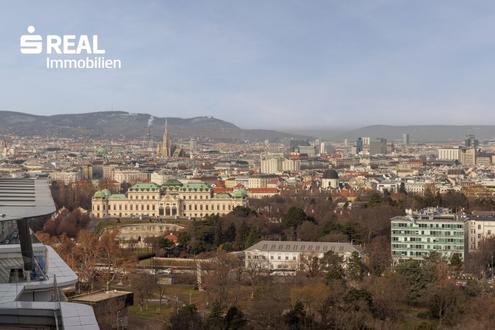 Penthouse Highlight mit Traum Rundblick beim BELVEDERE!