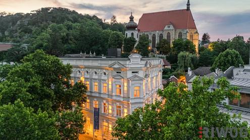 DACHGESCHOSSWOHNUNG MIT TRAUMBLICK II 32M� BAKON/TERRASSE II PRESTIGE UND ELEGANZ II WOHNEN IM DENKMALGESCH�TZEM M�DLINGER STADTJUWEL II FUSSG�NGERZONE