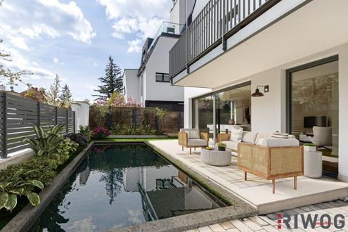 Erstbezug-Doppelhaushälfte mit 4 Zimmern, 95m² Eigengarten & Keller | Grünruhelage | Luftwärmepumpe, Klima- & PV-Vorbereitung