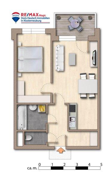 Grundriss mbliert