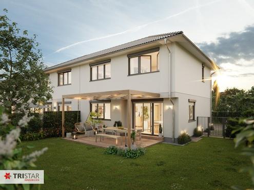 Vor den Toren Wiens. Neues Zuhause in Groß-Enzersdorf: Doppelhaushälfte mit Garten und Terrasse!