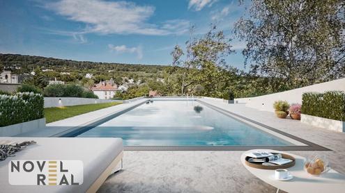 VILLE NEUVE - Moderne, exklusive Luxusvilla in bester Lage! Ein Leben in Luxus! BALD FERTIG!
