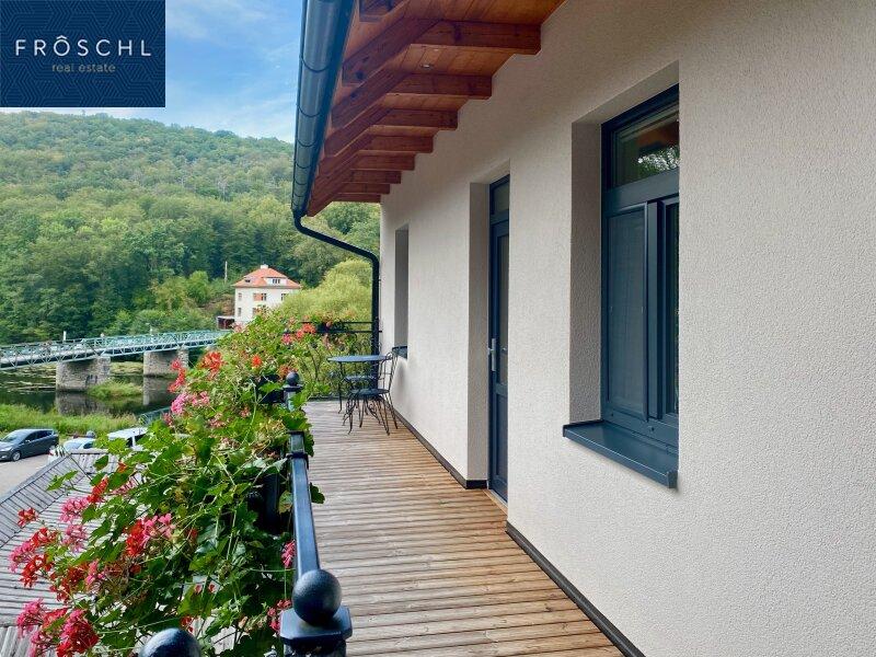 Balkon im 2. Obergeschoss