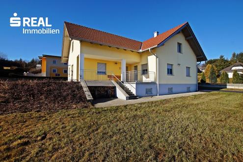 7425 Wiesfleck: Thermenregion Bad Tatzmannsdorf! Neuwertiges Ziegelmassivhaus mit Garage, Vollkeller und ausbaubarem Dachboden in ruhiger Lage!