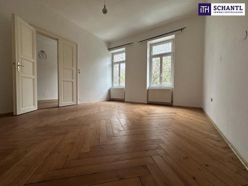 TOP-LAGE! Feine 3- getrennt begehbare Zimmer mit Wohnküche plus kleinem Innenhofbalkon! Zwischen LKH und UNI in 8010 Graz - ab sofort verfügbar!