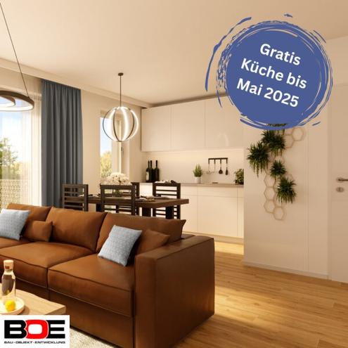 Nachhaltige Temperierung & Wärme - 2-Zimmer Gartenwohnung - Erstbezug - Wohnungen ab 6300 EUR / m² !