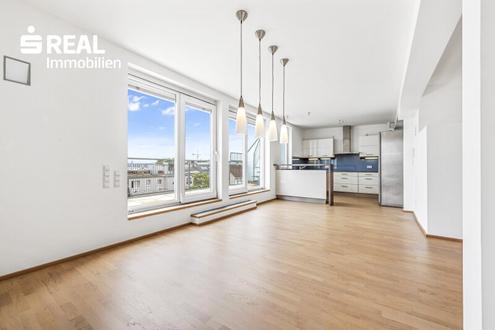 Luxuriöse Terrassen-Maisonette mit atemberaubendem Panoramablick über Wien