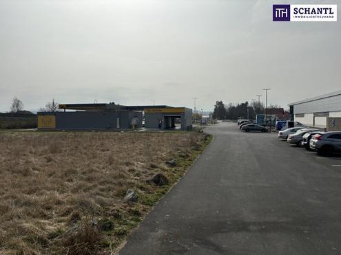 ++ TOP LAGE ++  ca. 3000 m  GEWERBEGRUNDSTCK an der A9 AUTOBAHNABFAHRT bzw. -AUFFAHRT ST. VEIT VOGAU ++ BD KG 0,2 - 1,0 ++