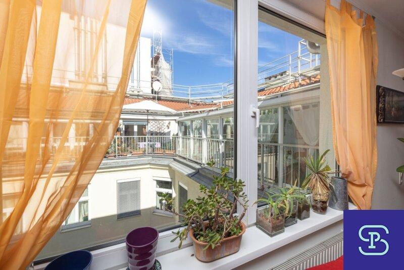 Ausblick vom Wohnsalon