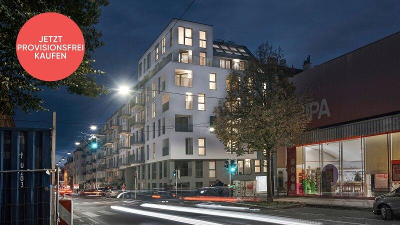 Arndtstrae 50 |Fassade Nacht