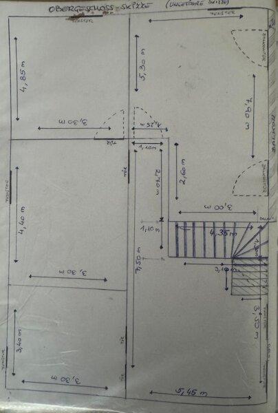 Plan Obergeschoss