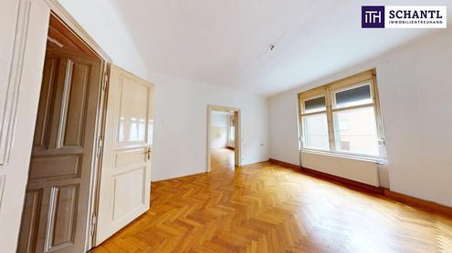 ALTBAU AT ITS BEST: Mitten in St. Leonhard in der Nähe der TU Graz! 4 Zimmer, Innenhofbalkon & wunderschöner Fischgrätparkett - gleich anfragen und begeistern lassen!