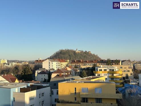 Sonnenverwöhntes Wohnen hoch über Graz - Ihr neues Zuhause mit atemberaubender Aussicht! Traumhafte 90m2 Wohnung mit Schlossbergblick + Balkon Richtung Plabutsch!