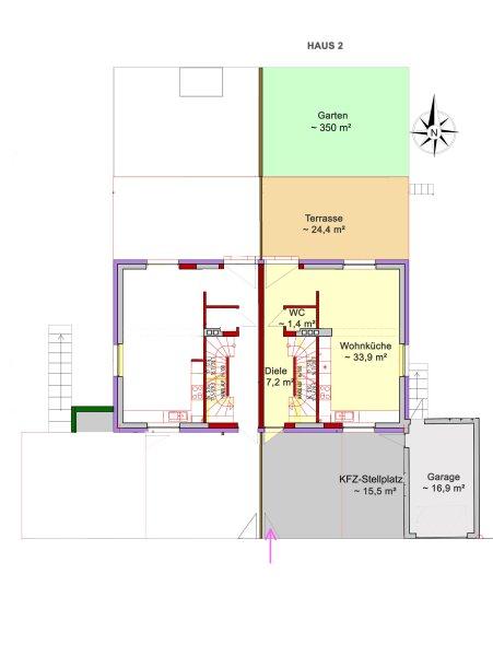 Planskizze Haus 2_EG